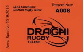 Diventa Socio Sostenitore - DRAGHI  Rugby  Telese